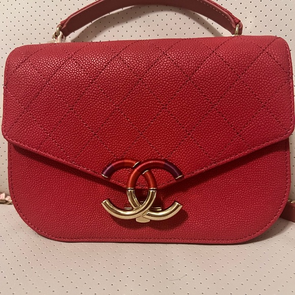 Chanel Pink Designer Handbag - Picture 1 of 5